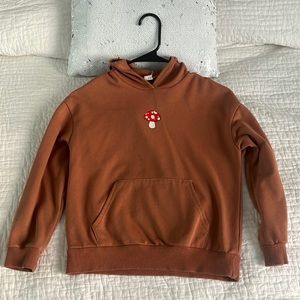 Girls mushroom hoodie